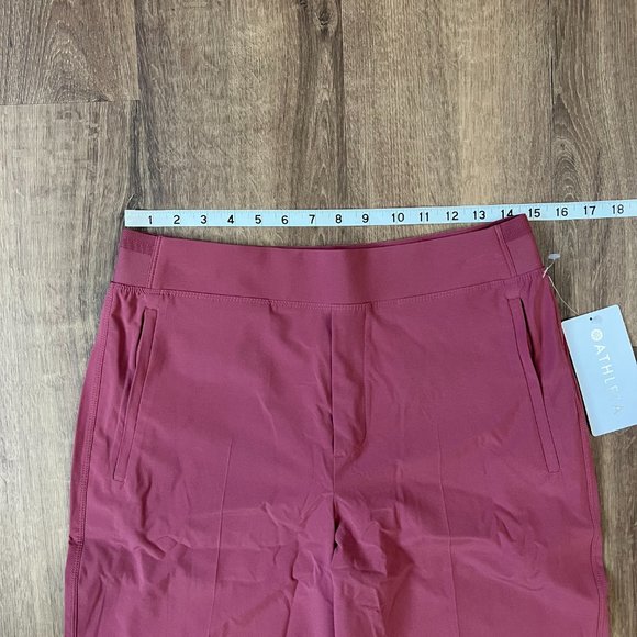 NEW Athleta Brooklyn Heights New Wide Leg Berry Pant Sz 8 - Picture 5 of 12